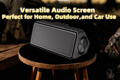 Versatile Audio Screen: Perfect for Home, Outdoor, and Car Use