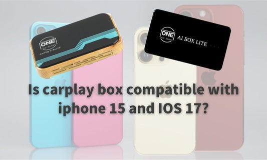 Break Free from Compatibility Worries with OneCarStereo's Wireless Carplay Adapter!