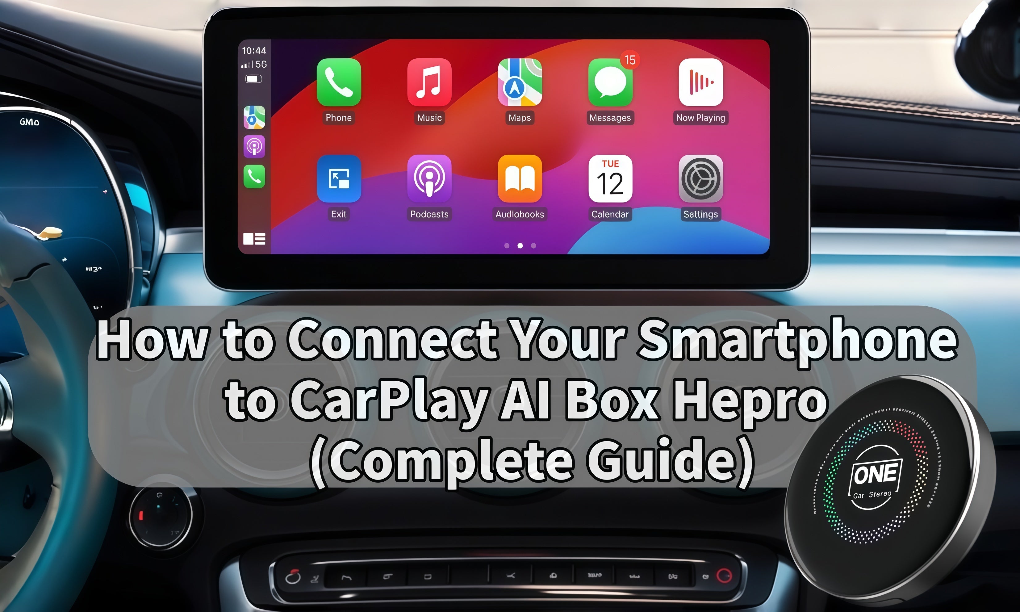 How to Connect Your Smartphone to CarPlay AI Box HE PRO (Complete