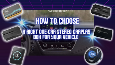 How to Choose a right One Car Stereo CarPlay Box for Your Vehicle