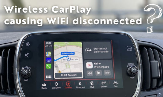 Wireless CarPlay &amp; Android auto adapter cannot connect to wifi? How do I fix it?