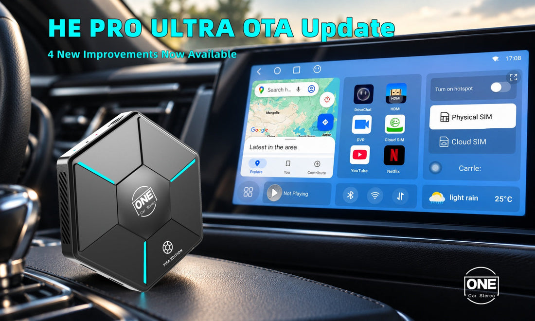 HE PRO ULTRA OTA Update: 4 New Improvements Now Available