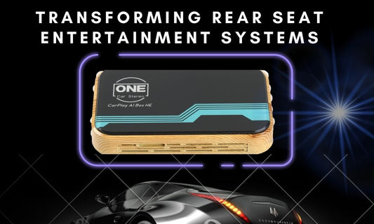Transforming Rear Seat Entertainment Systems: Stream with the CARPLAY AI BOX HE