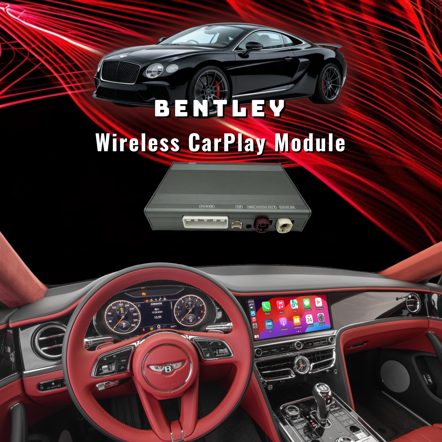 Wireless CarPlay Module For BENTLEY