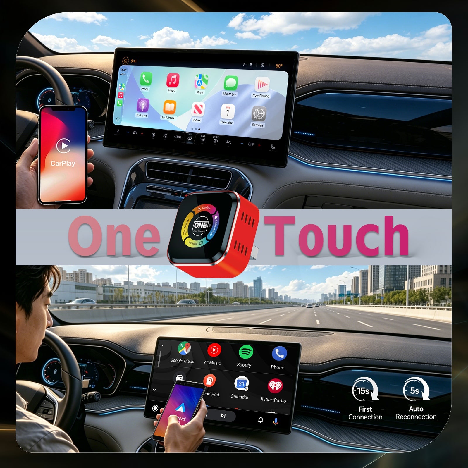 OneTouch｜Mirrorlink Edition – One Car Stereo