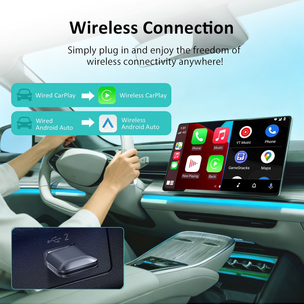 MINI Wireless CarPlay Adapter