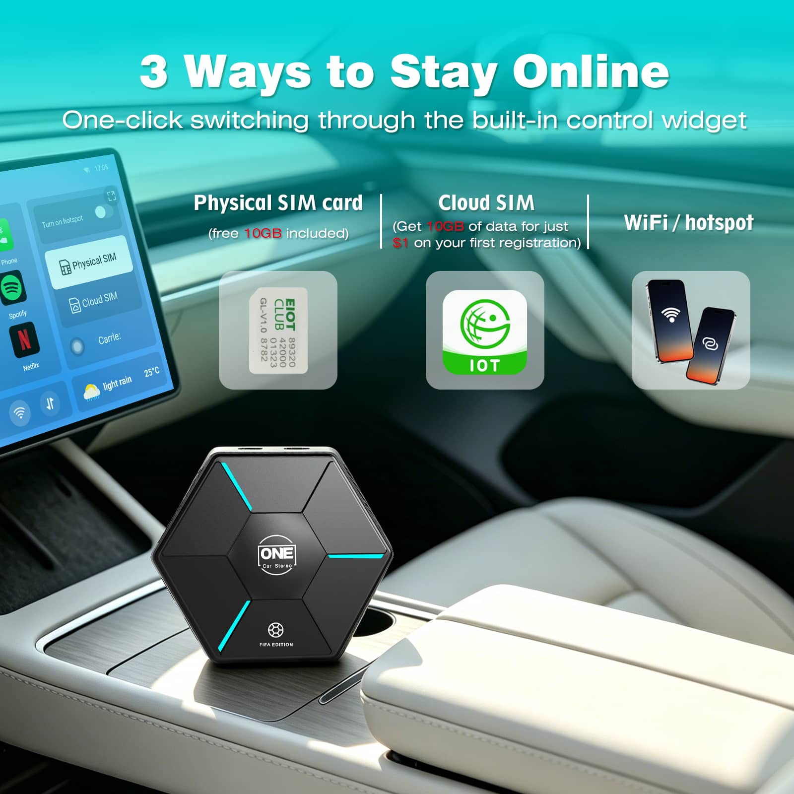 CarPlay AI Box HE PRO ULTRA – One Car Stereo