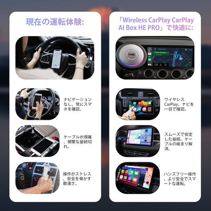CarPlay AI Box HE PRO｜桜記念版