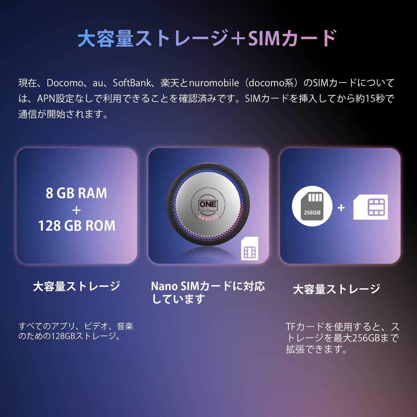 CarPlay AI Box HE PRO｜桜記念版