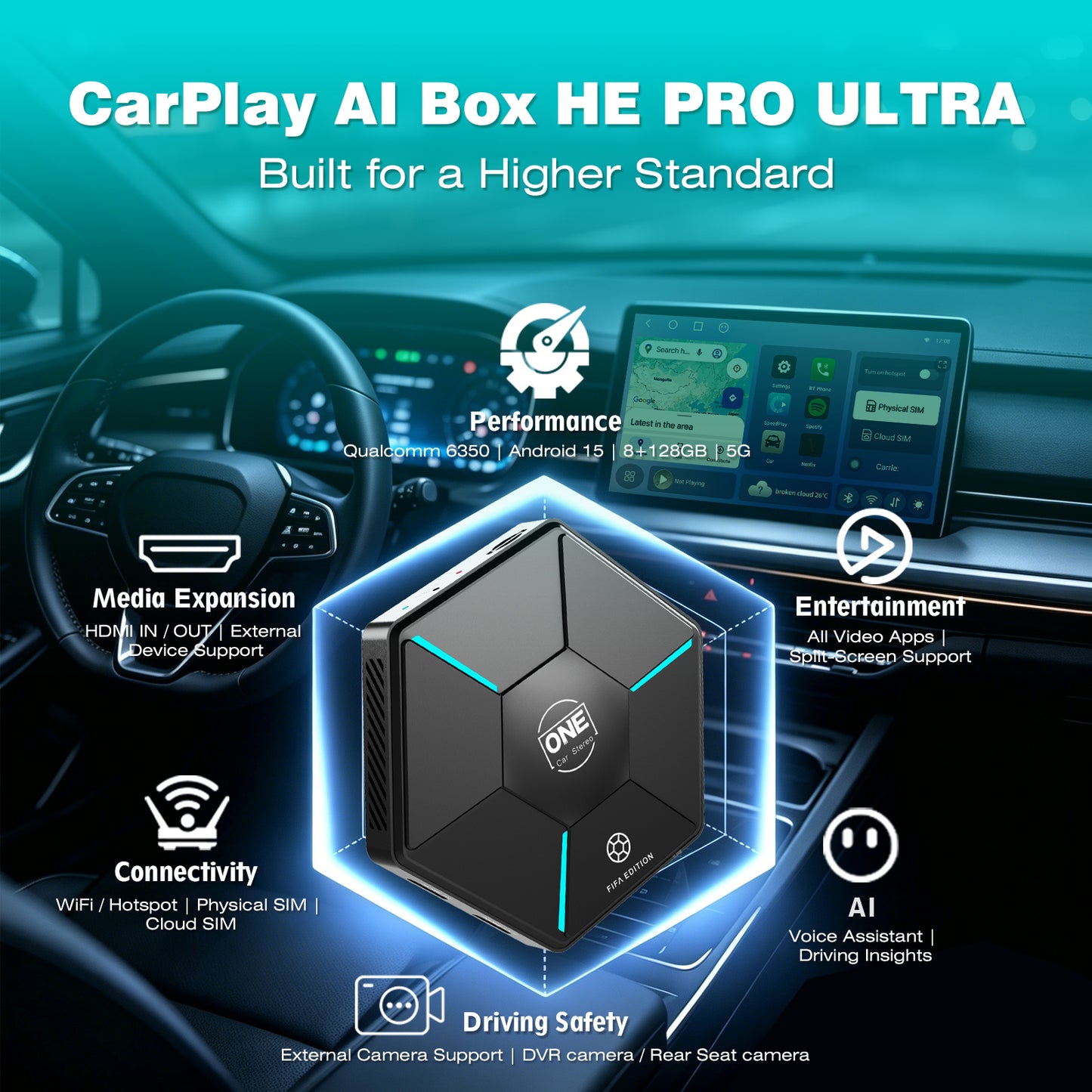 CarPlay AI Box HE PRO ULTRA