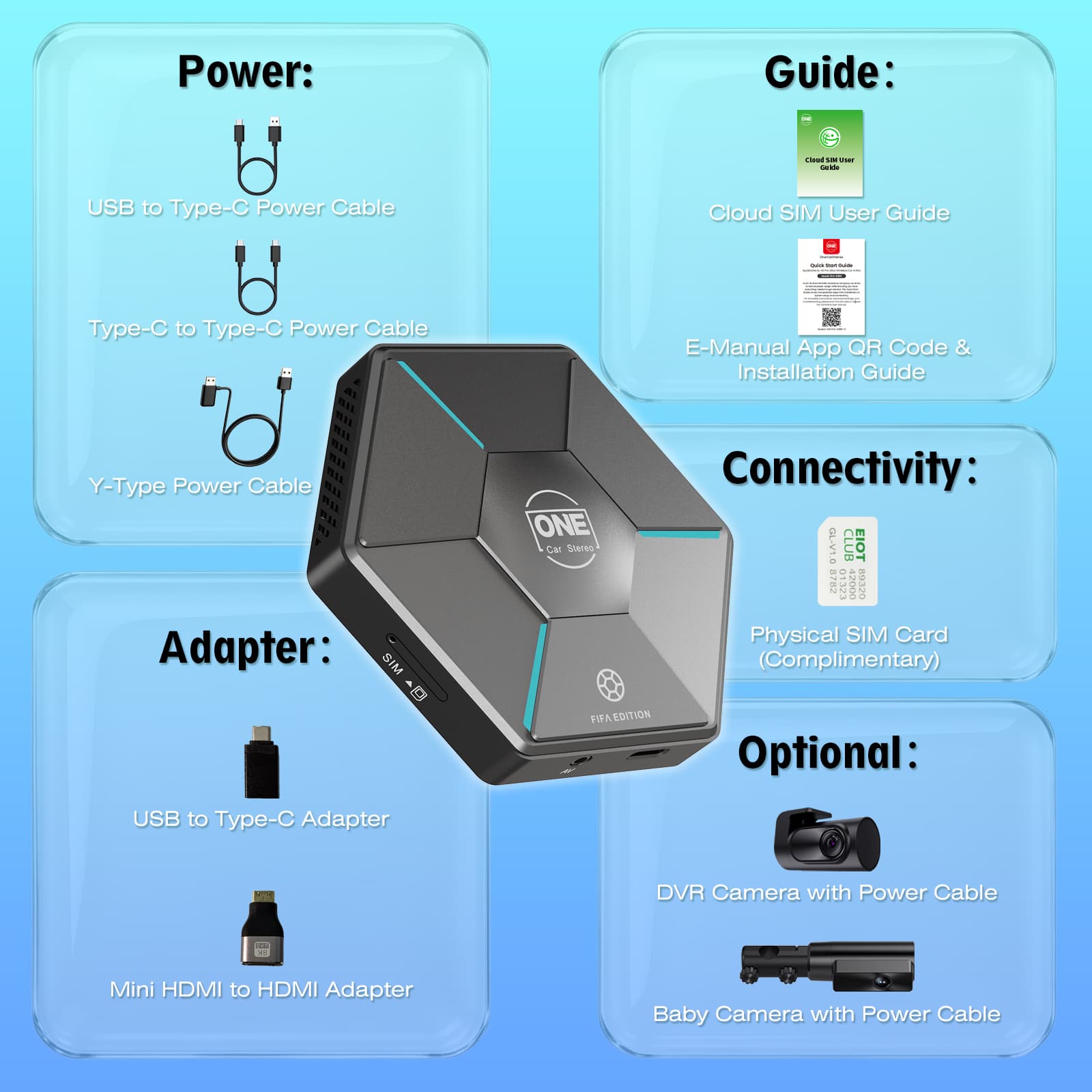 CarPlay AI Box HE PRO ULTRA – One Car Stereo