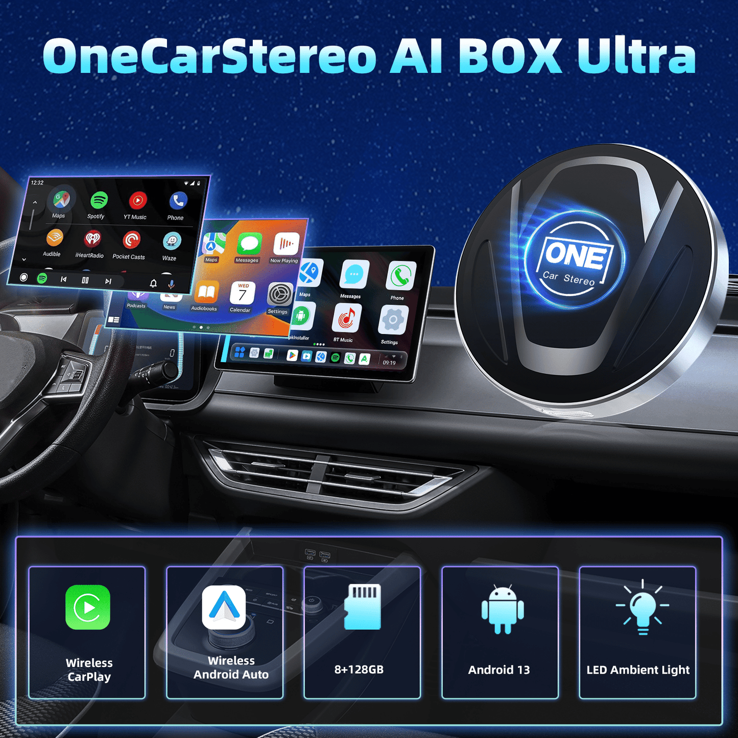 Car Play Ai Box Ultra – Android Auto & Carplay, All In One – One Car Play Ai Box Ultra – Android Auto & Carplay, All In One – One