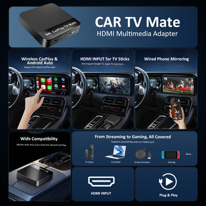 Car TV Mate ｜Phone Mirror Adapter