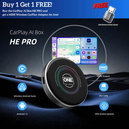 CarPlay AI Box HE PRO｜America & Europe Version