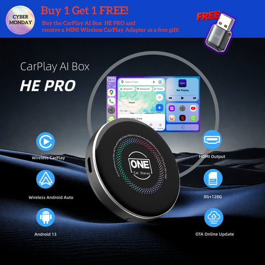 CarPlay AI Box HE PRO｜America & Europe Version