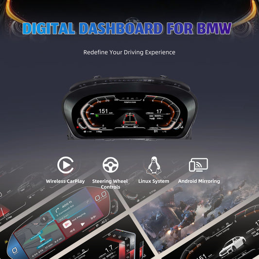 Digital dashboard for BMW ｜E60/ E61