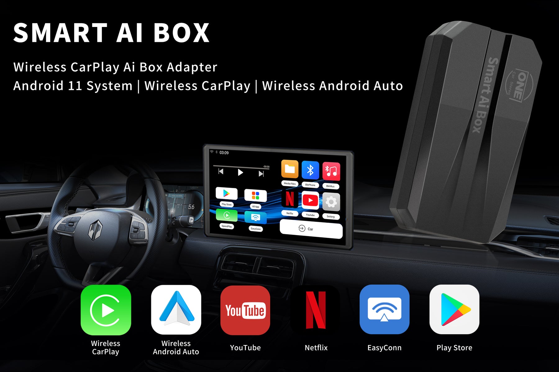 Smart CarPlay AI Box