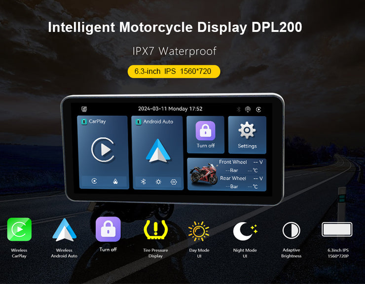 Motorcycle Display DPL200