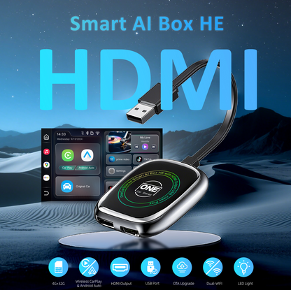 Smart AI Box HE ｜HDMI Edition – One Car Stereo