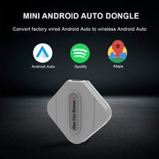 Adaptador sem fio para Android Auto Converta Android Auto de fábrica com fio para sem fio