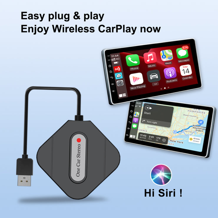 Wired to Wireless CarPlay Adapter Convert OEM Car WIred CarPlay to Han