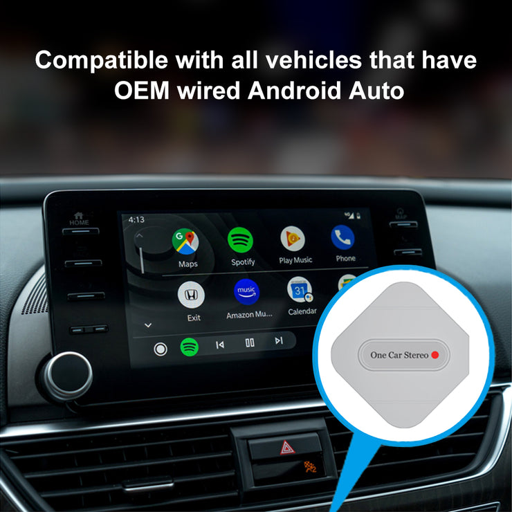 Android Auto Wireless Adapter Compatible Wired Android Auto Car