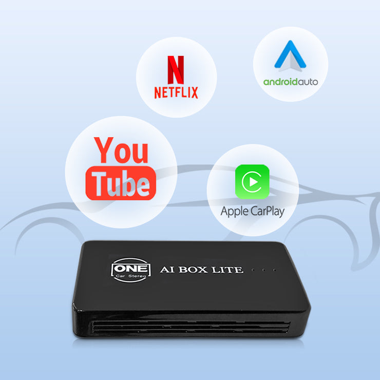 ONINCE Magic Box, Car Play AI Box with Netflix Hulu  Disney+,  Wireless CarPlay Adapter & Android Auto Wireless Adapter