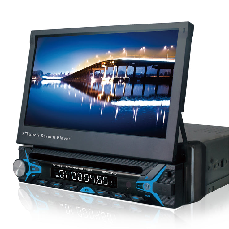 Single-Din DVD Receiver (with screen)