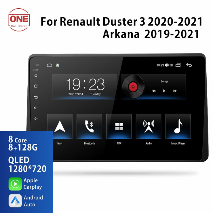 OEM For Renault Duster 2020-2021 Arkana 2019-2021 Car Radio Stereo