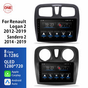 OEM For Renault Logan 2012-2019 Sandero 2014-2019 Car Radio Multimedia