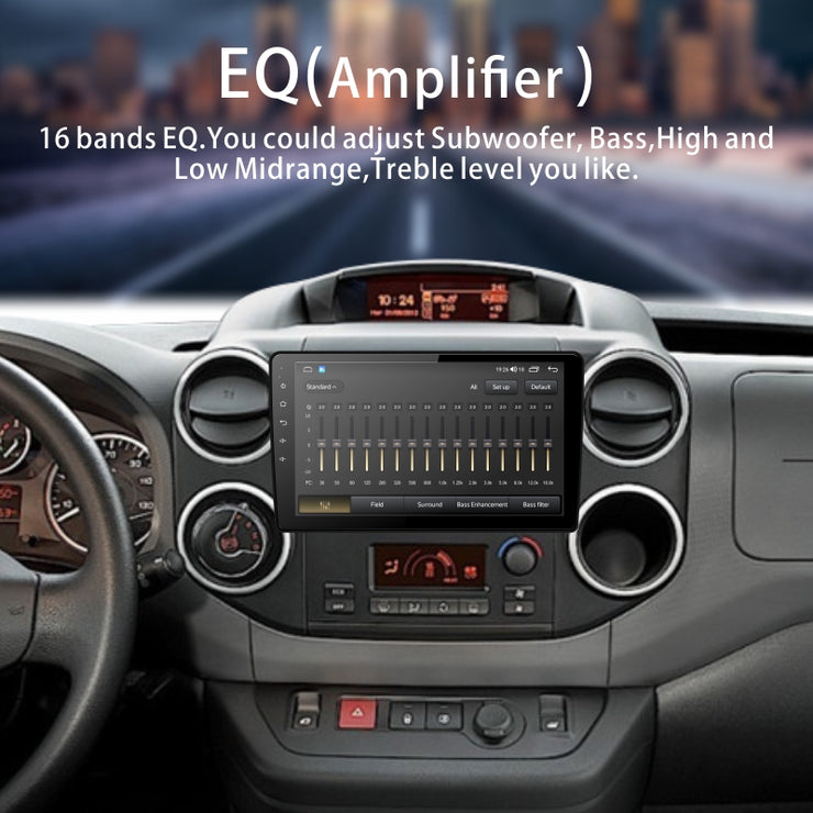 Android car radio for Citroen Berlingo B9 Peugeot Partner 2008-2019  Multimedia Navigation 2din Android Autoradio CarPlay Stereo