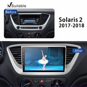 OEM For Hyundai Solaris 2017 - 2018 Car Radio Stereo