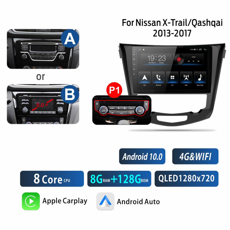 OEM For Nissan X-Trail 2013 - 2017 Car Stereo Radio