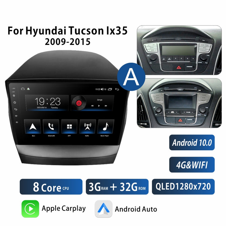OEM For Hyundai Tucson IX35 2009 - 2015 Car Radio Multimedia