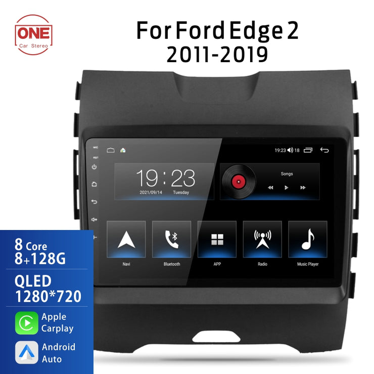 OEM For Ford Edge 2015 - 2018 Car Radio Stereo