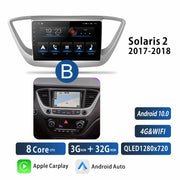 OEM For Hyundai Solaris 2017 - 2018 Car Radio Stereo