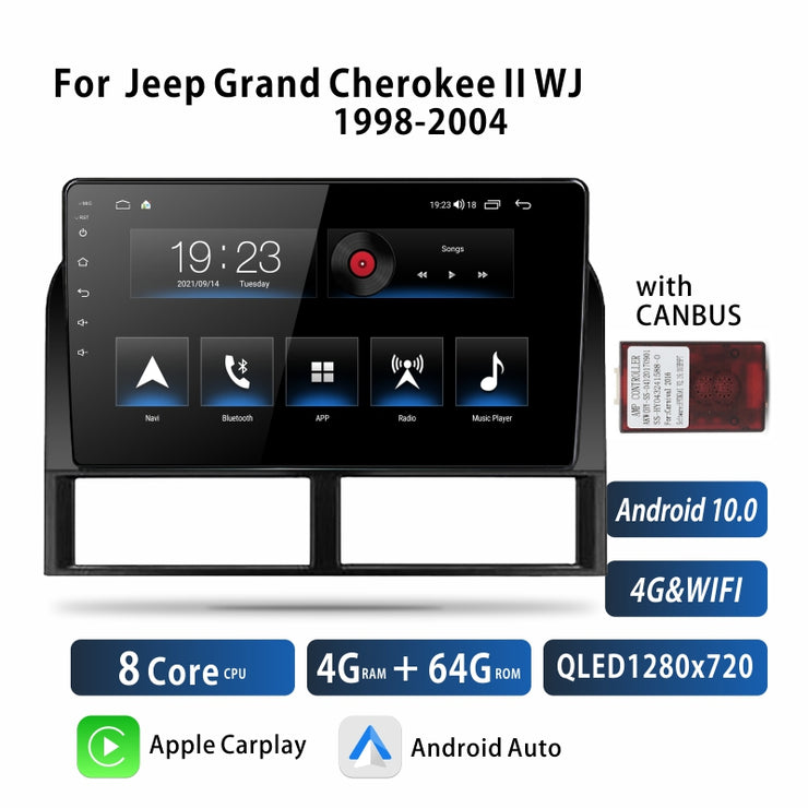 OEM For Jeep Grand Cherokee 1998-2004 Car Radio Stereo