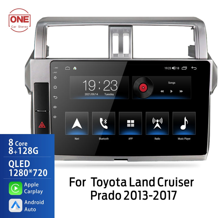 OEM For Toyota Land Cruiser Prado 2013 - 2017 Car Radio Stereo